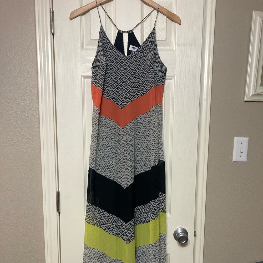 Old Navy Halter Maxi Dress XS